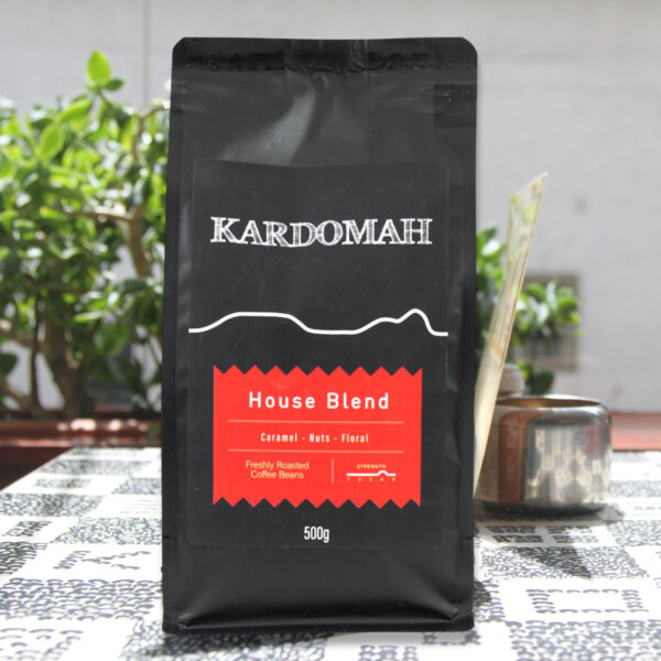 House Blend Kardomah coffee bag
