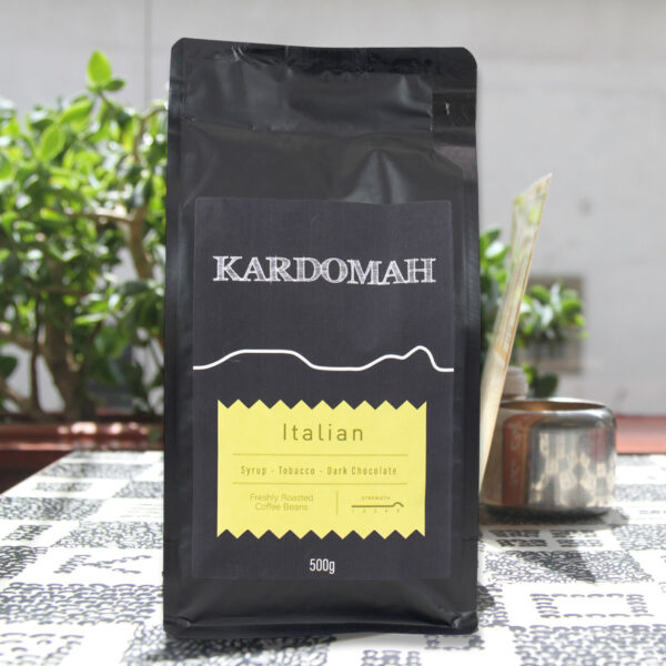 Italian Kardomah coffee bag